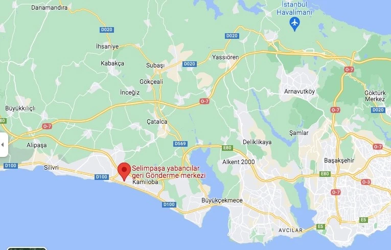 Silivri / Selimpaşa  Geri Gönderme Deport Merkezi Nerede