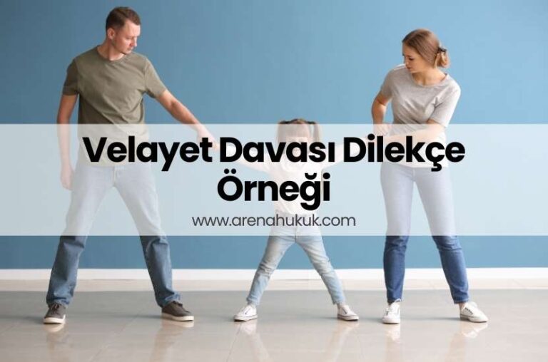 Velayet Davası Dilekçe Örneği